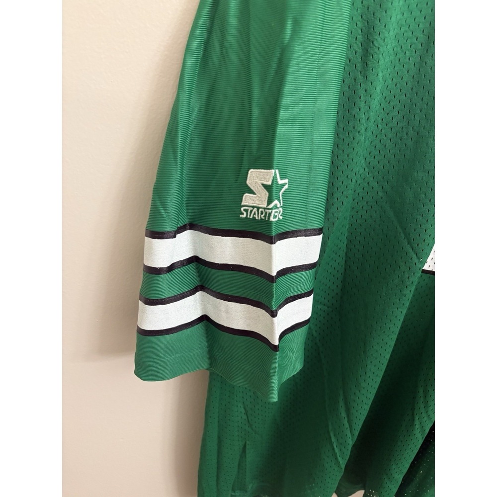 Vintage Starter New York Jets Boomer Esiason #7 Jersey Kelly Green Men's Large - Picture 2 of 6